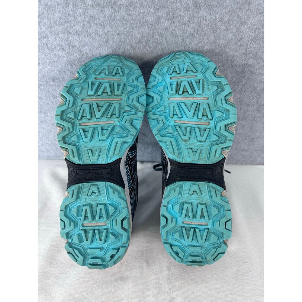 Asics Women's sz 9 Wide Gel Venture 7 Teal & Grey Trail Running Sneaker Hiking - Picture 8 of 12